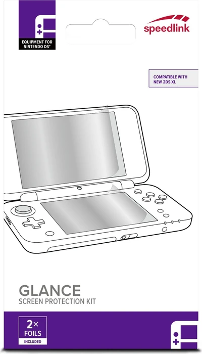 Speedlink Nintendo New 2DS XL Glance Bildschirmschutzfolie (DS)