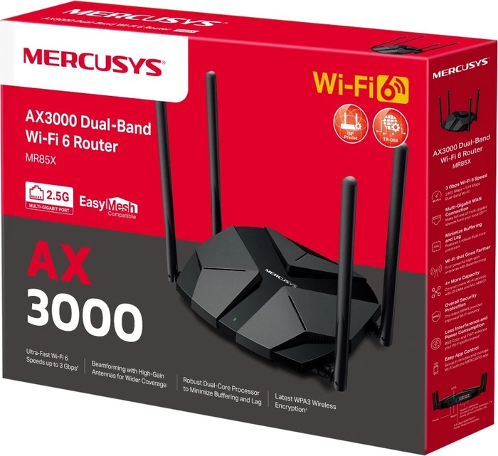 Mercusys MR85X, AX3000