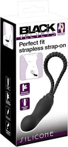 You2Toys Black Velvets Perfect fit strapless Strap-On