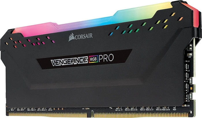 Corsair Vengeance RGB PRO schwarz UDIMM 16GB Kit, DDR4-3200, CL16-18-18-36