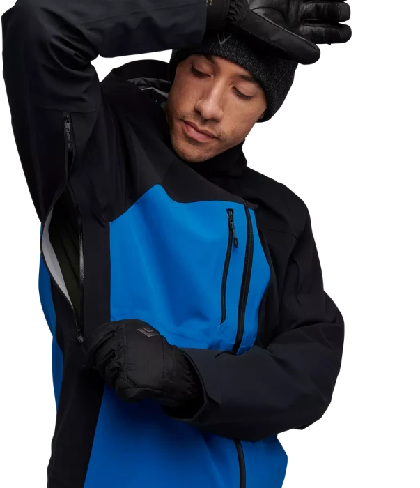 Black Diamond Recon Stretch Pro Shell Funktionsjacke black/kingfisher (Herren)