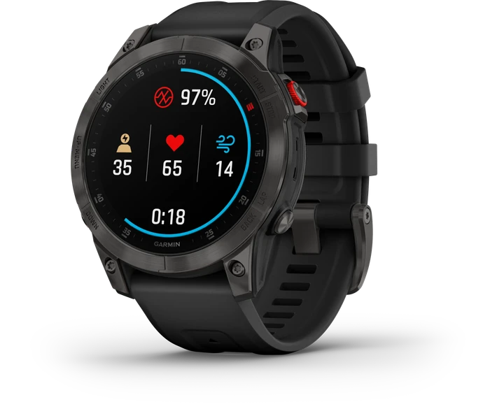 Garmin epix 2 Sapphire black titanium