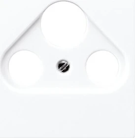 Jung Abdeckung Universal SAT/BK-Dose, alpinweiß (A 561 BFPLSAT WW)
