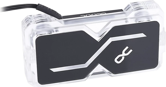 Alphacool GPX SLI Connector Dual ARGB X4 - 4-Slot, Acryl, Acetal
