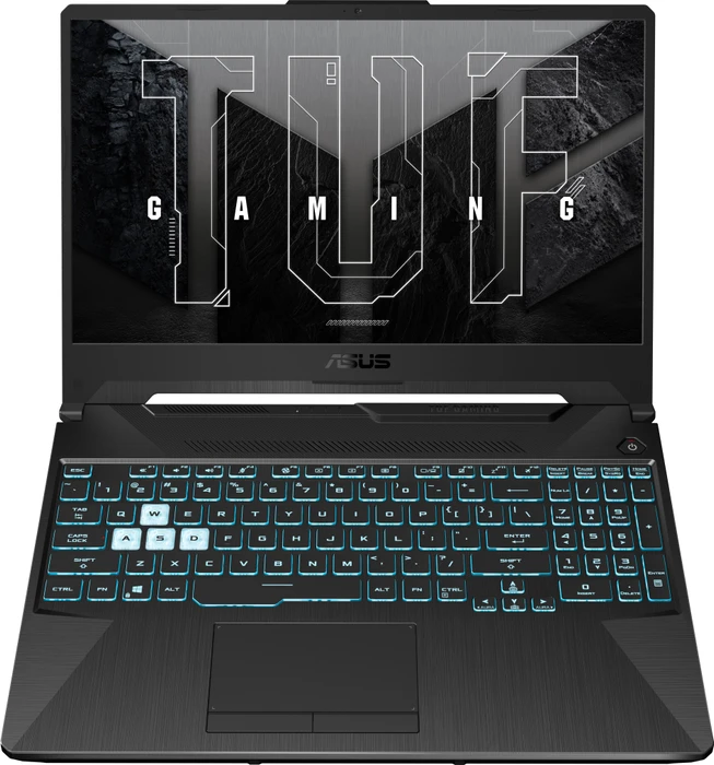 ASUS TUF Gaming F15 FX506HF-HN014, Graphite Black, Core i5-11400H, 8GB RAM, 512GB SSD, GeForce RTX 2050, DE