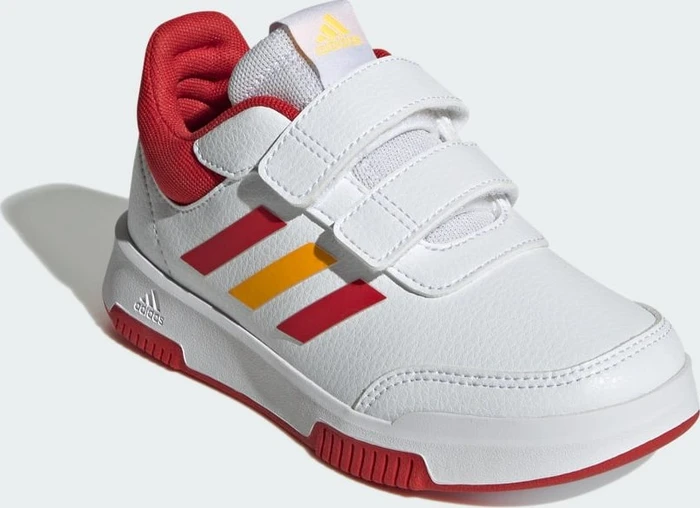 adidas Tensaur Hook and Loop cloud white/collegiate red/collegiate gold (Junior)