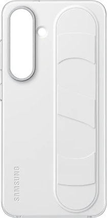 Samsung Standing Grip Case für Galaxy S25 weiß