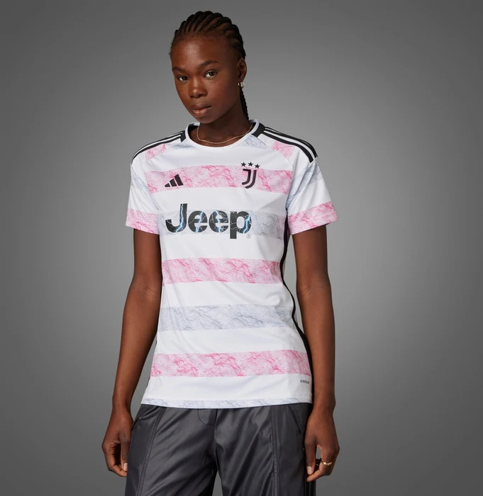 adidas Juventus Turin 2023/2024 Auswärtstrikot white (Damen)