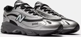 New Balance 1000 silver metallic/green