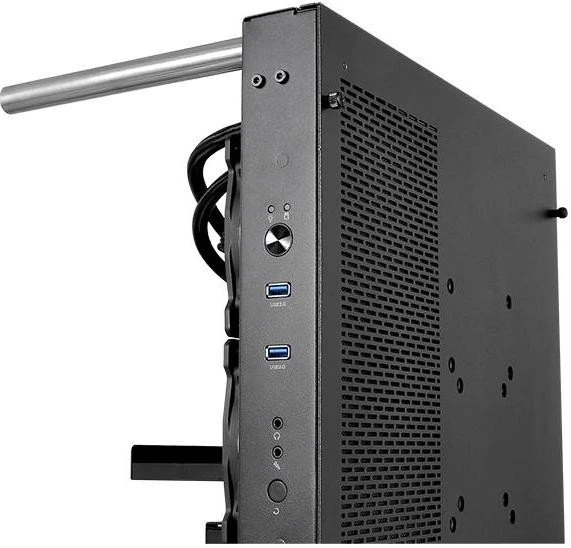 Thermaltake Core P1, schwarz, Glasfenster, Mini-ITX