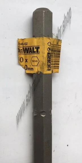 DeWalt DT6945 19mm Sechskant Flachmeißel, 60x450mm, 1 Stück