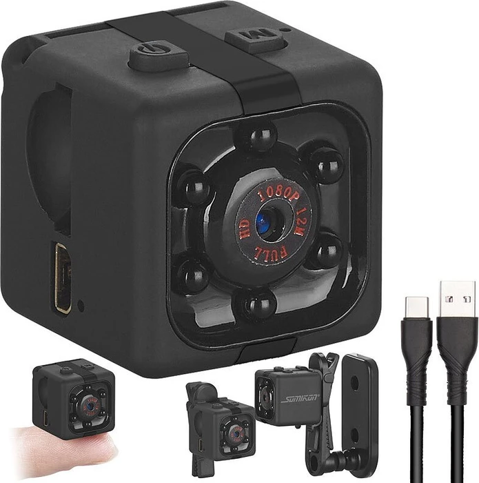 Somikon DV-710.cube HD-Micro-Videokamera & Webcam