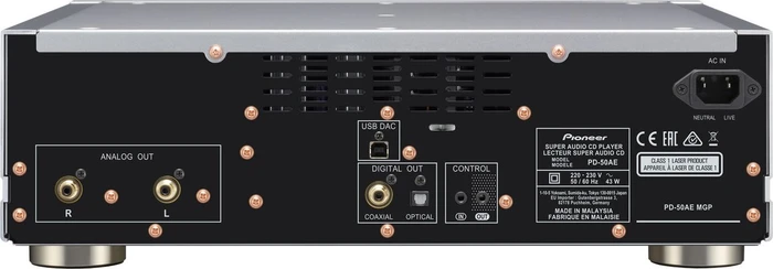 Pioneer PD-50AE silber