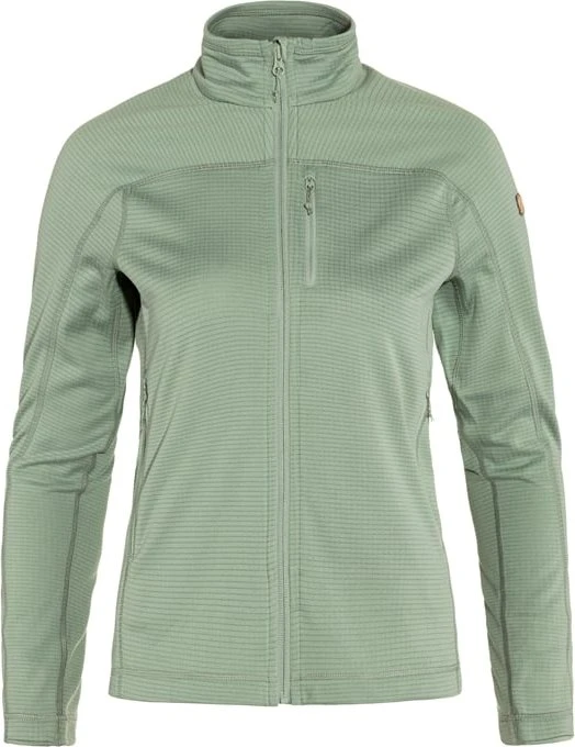 Fjällräven Abisko Lite Fleece Funktionsjacke misty green (Damen)