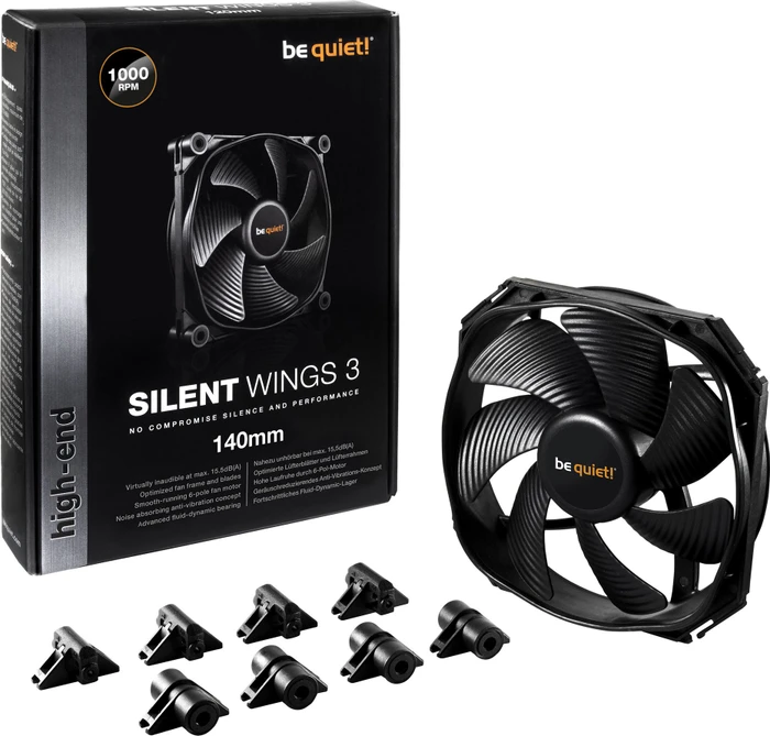 be quiet! Silent Wings 3, 140mm