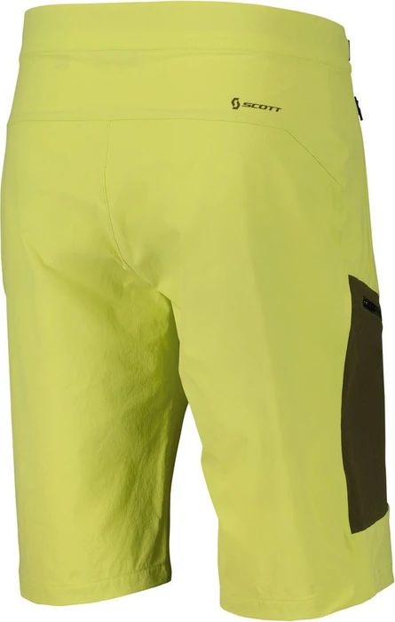 Scott Explorair Light Hose kurz bitter yellow/fir green (Herren)