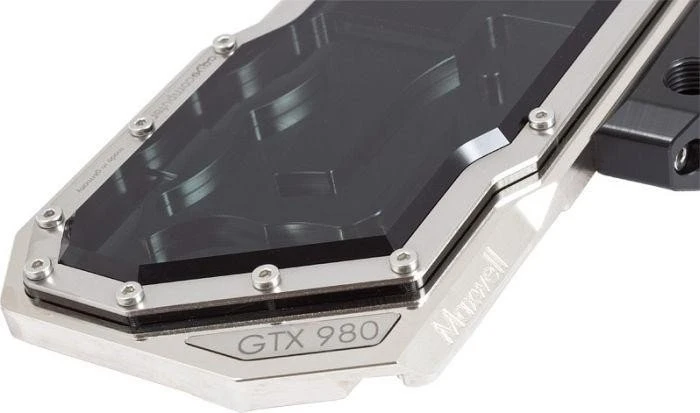Aqua Computer kryographics GTX 980 Black Edition vernickelt