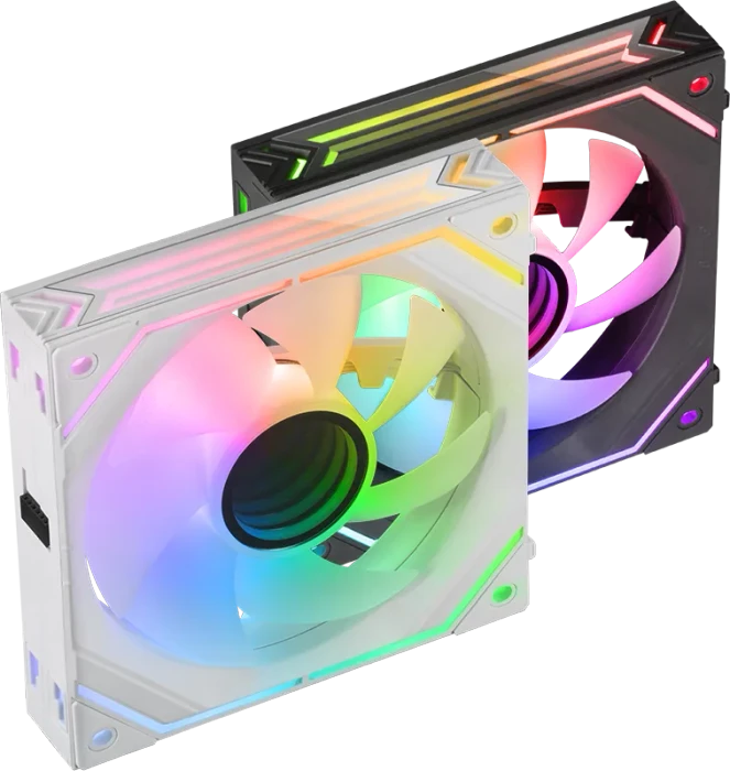 Mars Gaming MF-Linkfinity, weiß, 124mm