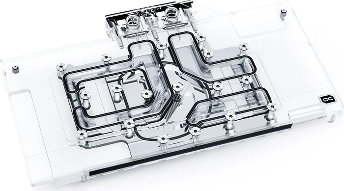 Alphacool Eisblock Aurora Acryl GPX-A AMD Radeon RX 6700XT Gaming X mit Backplate