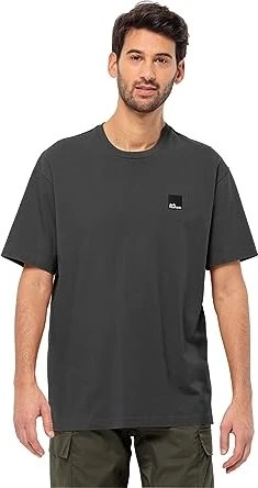 Jack Wolfskin Eschenheimer Funktionsshirt kurzarm granite black