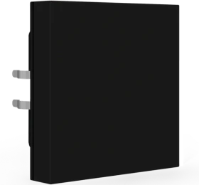 MDT Taster Light 55 Basic 1-fach schwarz matt