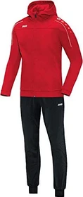 Jako Polyester Classico mit Kapuze Trainingsanzug rot