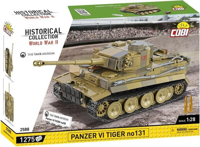 Cobi Historical Collection WW2 Panzer VI Tiger no131