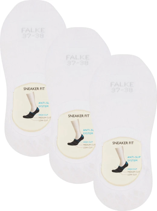 Falke Step Socken weiß, 3 Paare (Damen)