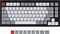 Keychron Q1/K2 OEM Dye-Sub Keycap-Set Retro Mac, Kunststoff (PBT), Retro Mac, weiß/rot/grau, 91 Tasten (84+7), ANSI-US Vorschaubild