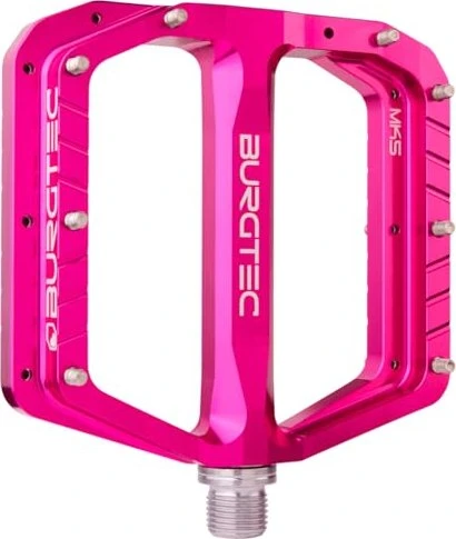 Burgtec Penthouse Flat MK5 Plattformpedale toxic barbie pink