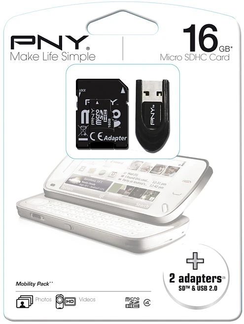 PNY Optima R18/W6 16GB Kit, Class 4