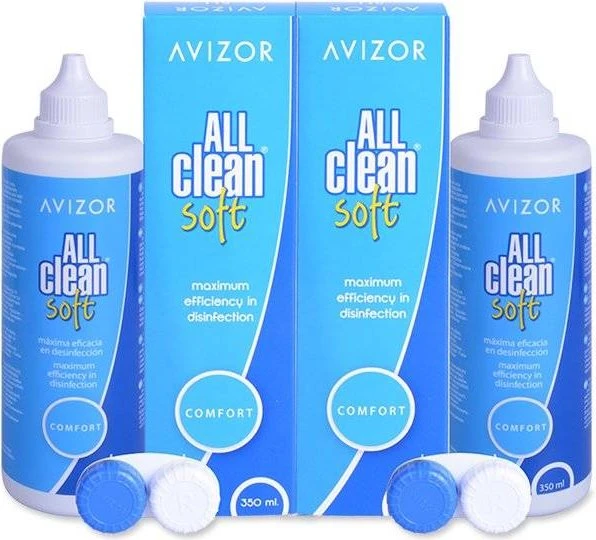 Avizor AllClean Soft All-in-one-Lösung, 700ml (2x 350ml)