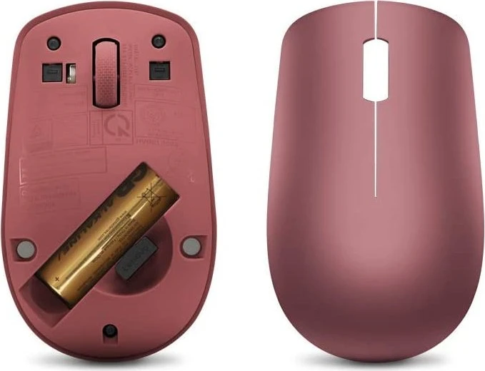 Lenovo 530 Wireless Mouse kirschrot, USB