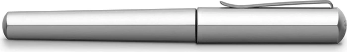 Faber-Castell Füller Hexo silber, rechte Hand, mittel
