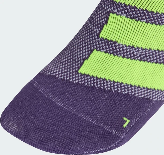 adidas RUNxADIZERO Socken aurora plum/white/solar yellow