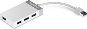 TRENDnet USB-Hub, 4x USB-A 3.0, USB-C 3.0 [Stecker] (TU3-H4E)