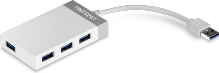 TRENDnet USB-Hub, 4x USB-A 3.0, USB-C 3.0 [Stecker]