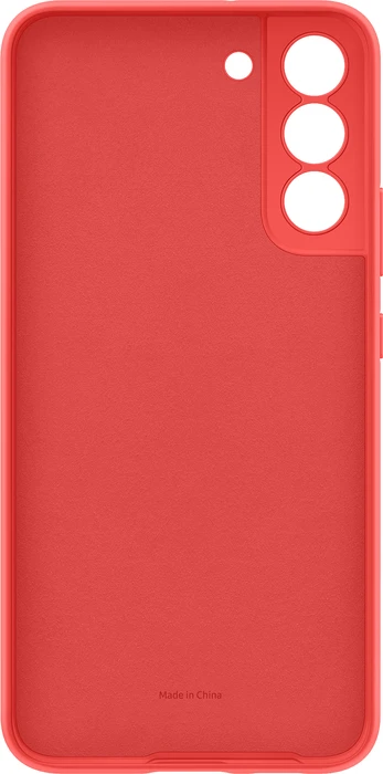 Samsung Silicone Cover für Galaxy S22+ Glow Red