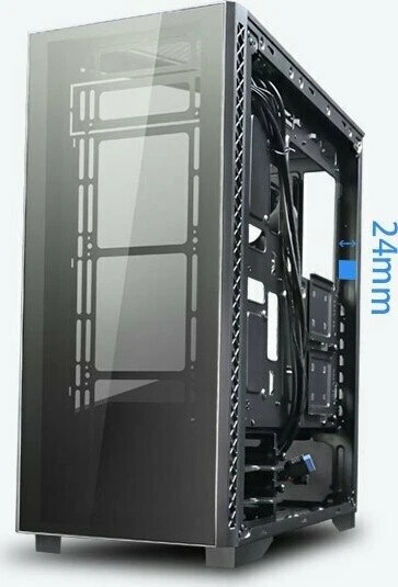 DeepCool Matrexx 50 ADD-RGB 3F, Glasfenster