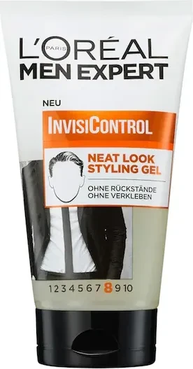 L'Oréal Men Expert InvisiControl Neat Look Styling Gel, 150ml