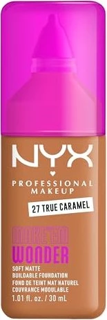 NYX Make 'EM Wonder Soft Matte Foundation 27 true caramel, 30ml