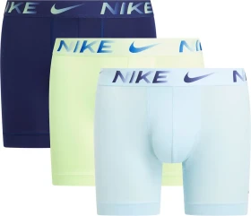 Nike Dri-Fit Micro 3er Pack Boxer Briefs barely volt/glacier blue/blue void (Herren)