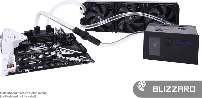 Alphacool Eissturm Blizzard Copper 45 3x120mm Komplettset