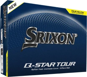 Srixon Q-Star Tour Golfbälle tour yellow, 12 Stück