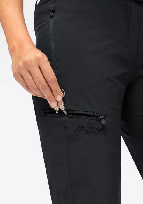 Maier Sports Lulaka Winter Hose lang schwarz (Damen)