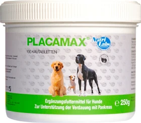 NutriLabs Placamax Kautabletten für Hunde, 100 Stück