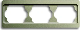 Busch-Jaeger Alpha exclusive Abdeckrahmen 3-fach Rahmen waagrecht, palladium