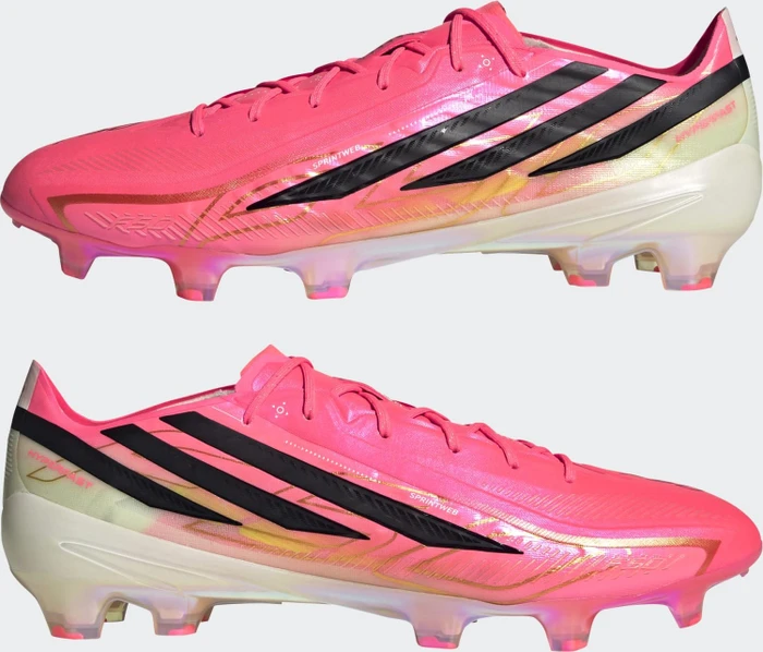 adidas F50 Hyperfast Elite FG solar turbo/core black/gold metallic