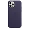 Apple Silikon Case mit MagSafe für iPhone 12/iPhone 12 Pro dunkelviolett Vorschaubild