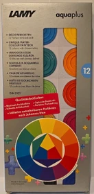Lamy aquaplus Deckfarbkasten grau, 12 Farben